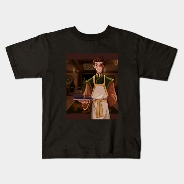 Prince Zuko Kids T-Shirt by Migl Horcrux